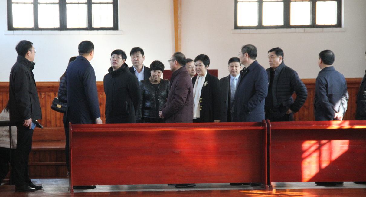 日前,沈阳市副市长于振明一行考察已经作为沈阳市基督教两会办公室的
